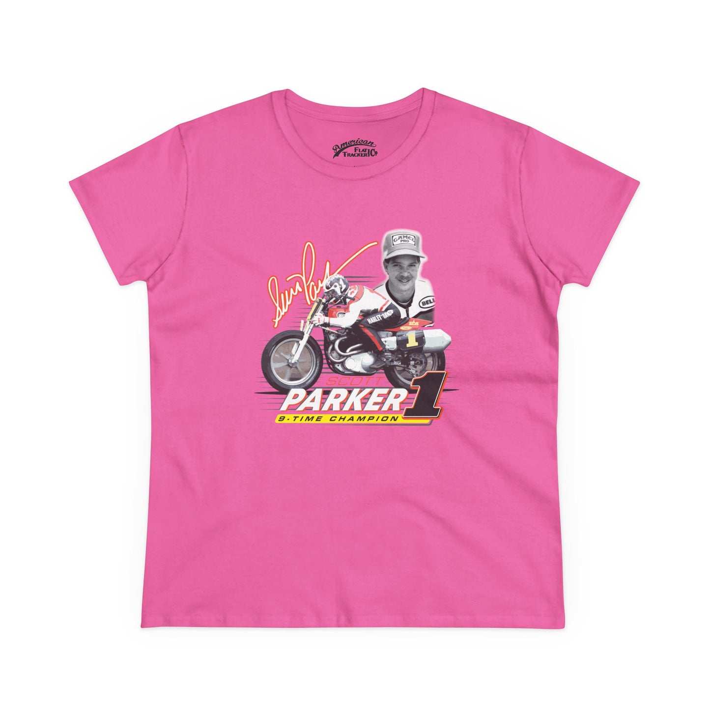 Women’s Scott Parker 9-Time Champion Short Sleeve T-Shirt (Various Colors)