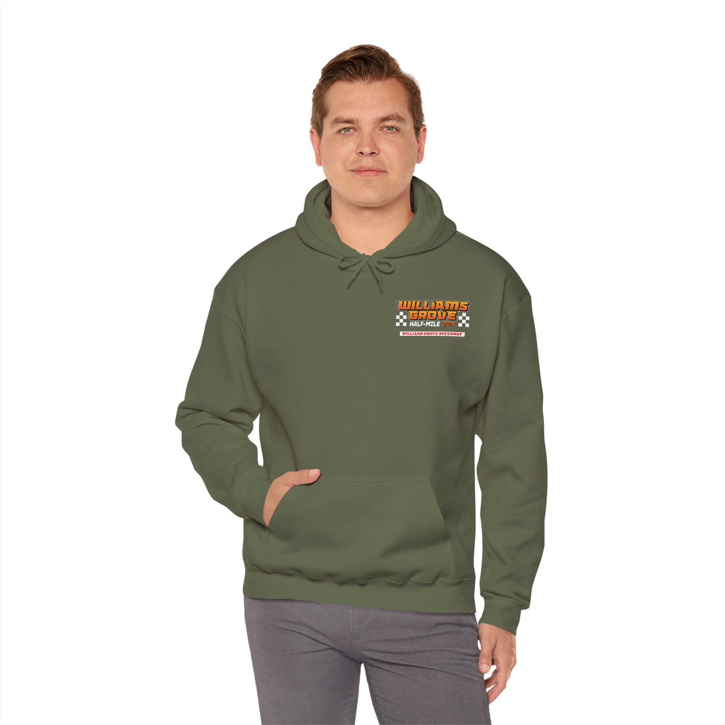 2026 Williams Grove Half-Mile Pullover Hoodie (Various Colors)