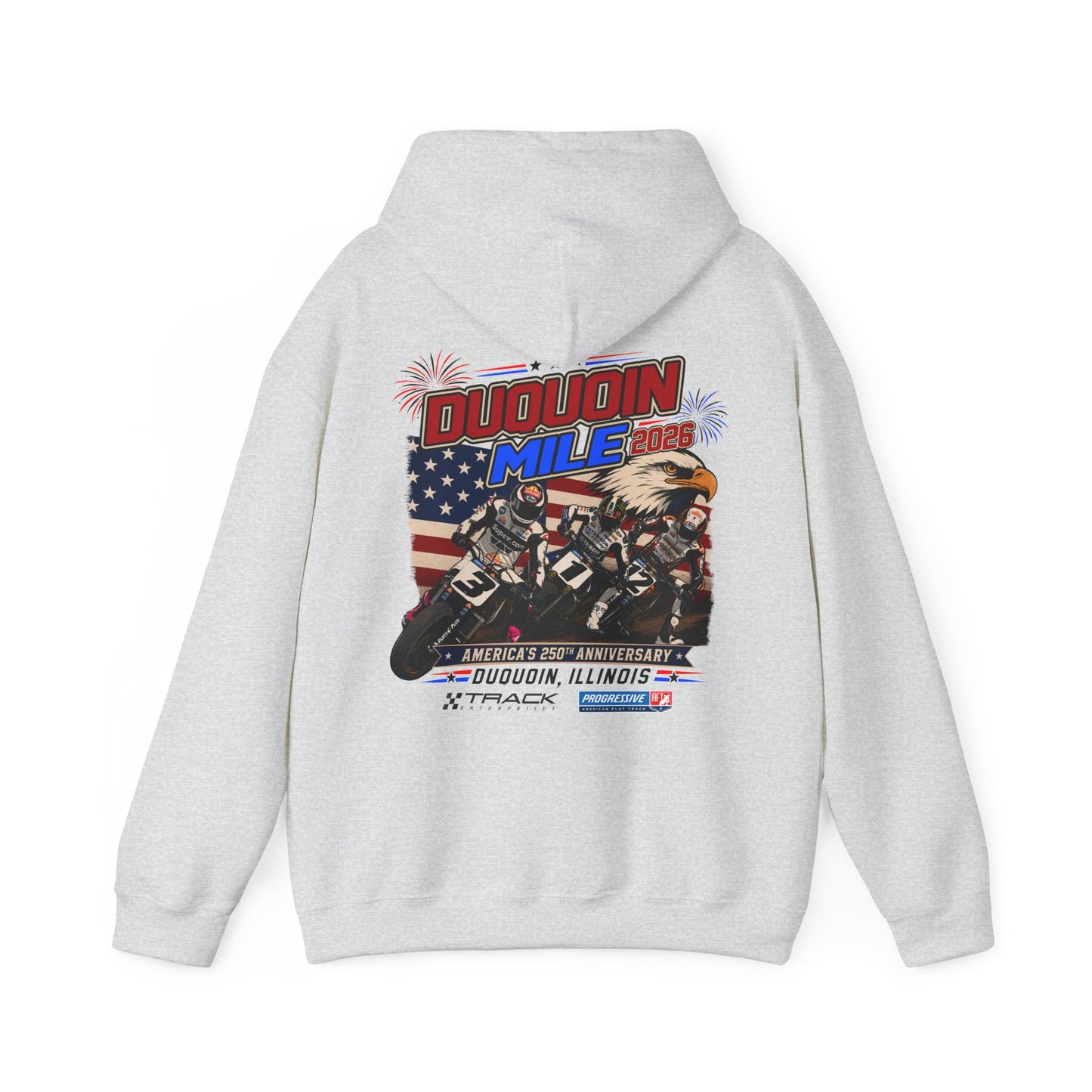 2026 DuQuoin Mile Pullover Hoodie (Various Colors)