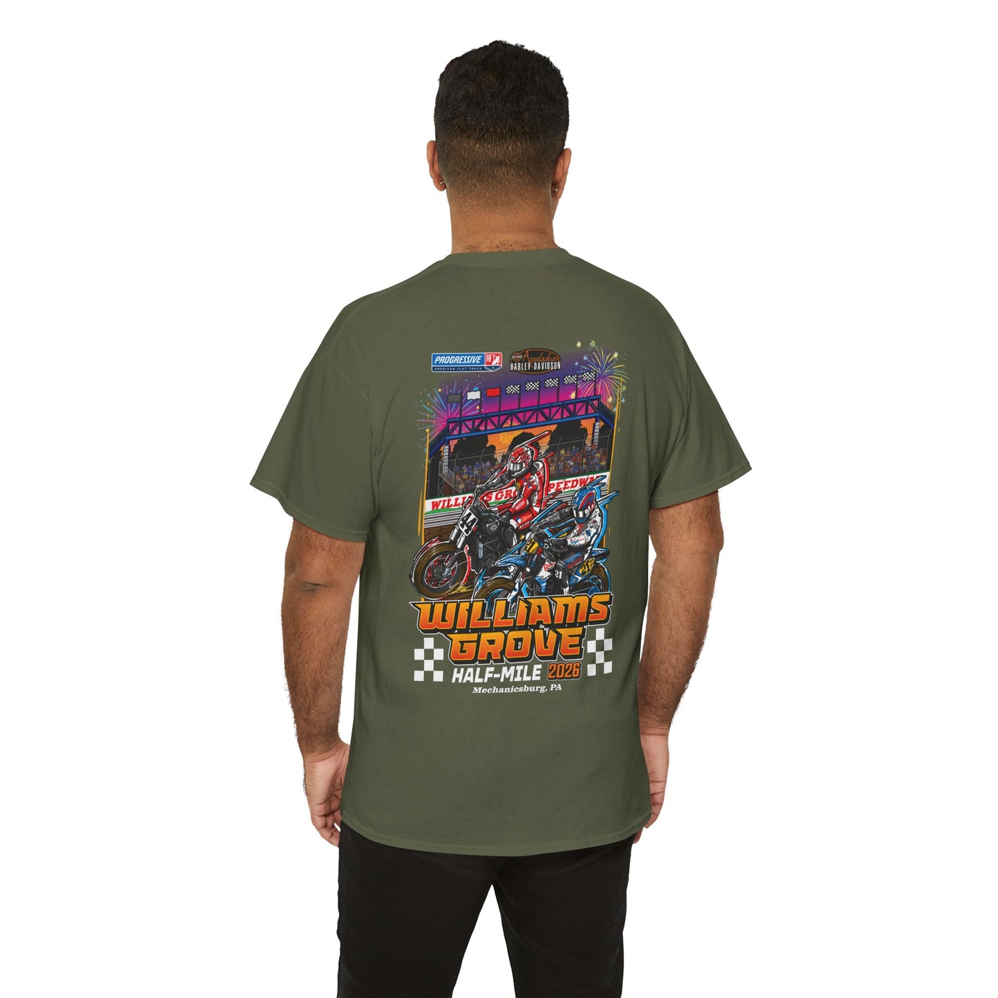 2026 Williams Grove Half-Mile T-Shirt (Various Colors)