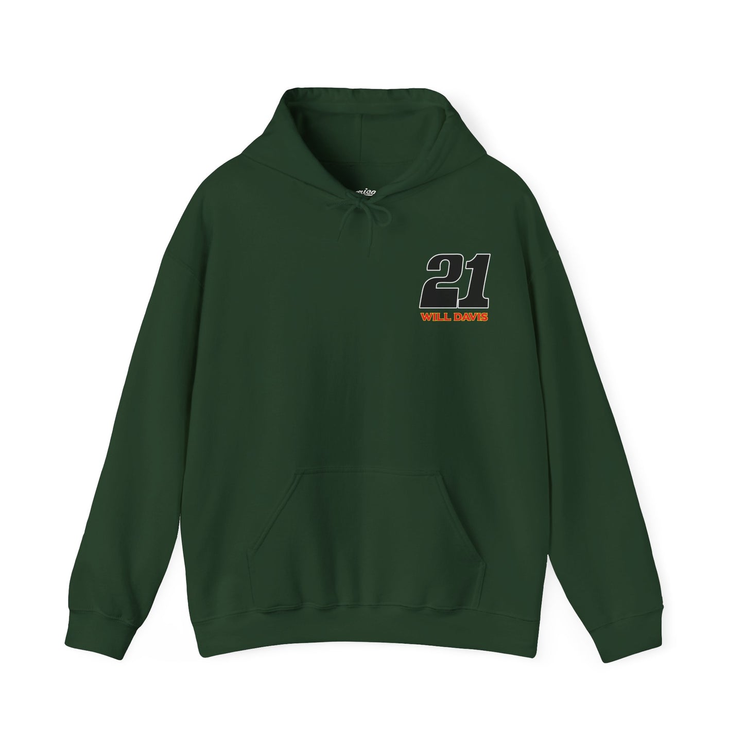 Will Davis Flat Track Legend Pullover Hoodie (Various Colors)