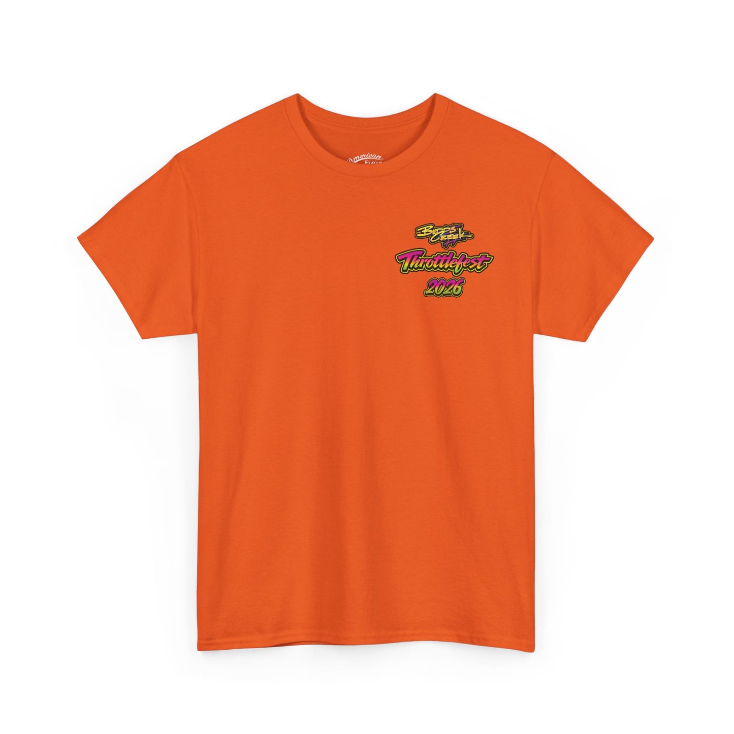 2026 Throttlefest Budds Creek T-Shirt (Various Colors) Ver 2
