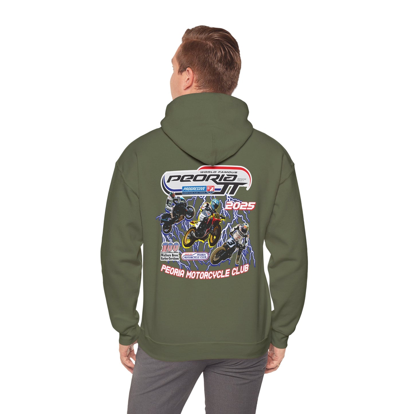 2025 Peoria TT Pullover Hoodie (Various Colors)