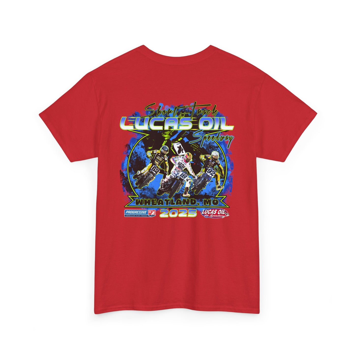 2025 Short Track at Lucas Oil Speedway T-Shirt (Various Colors)