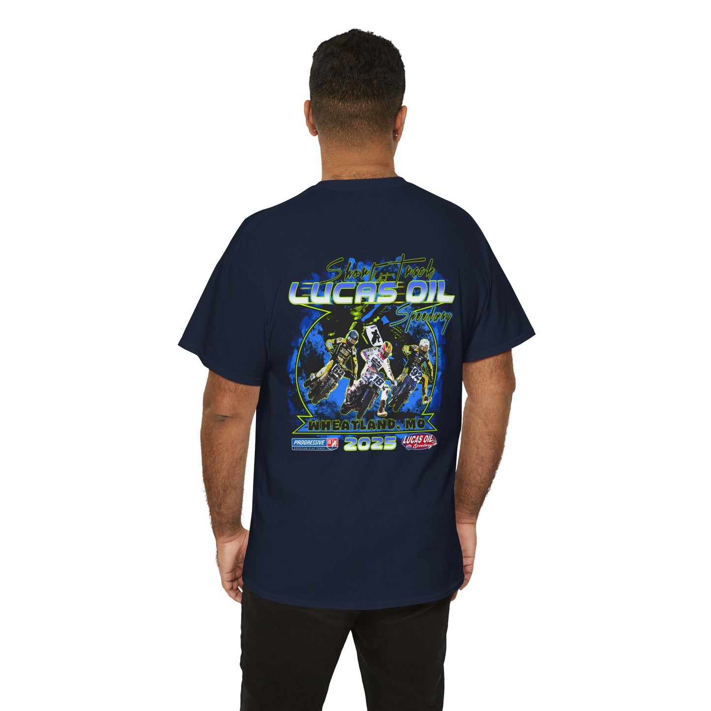 2025 Short Track at Lucas Oil Speedway T-Shirt (Various Colors)