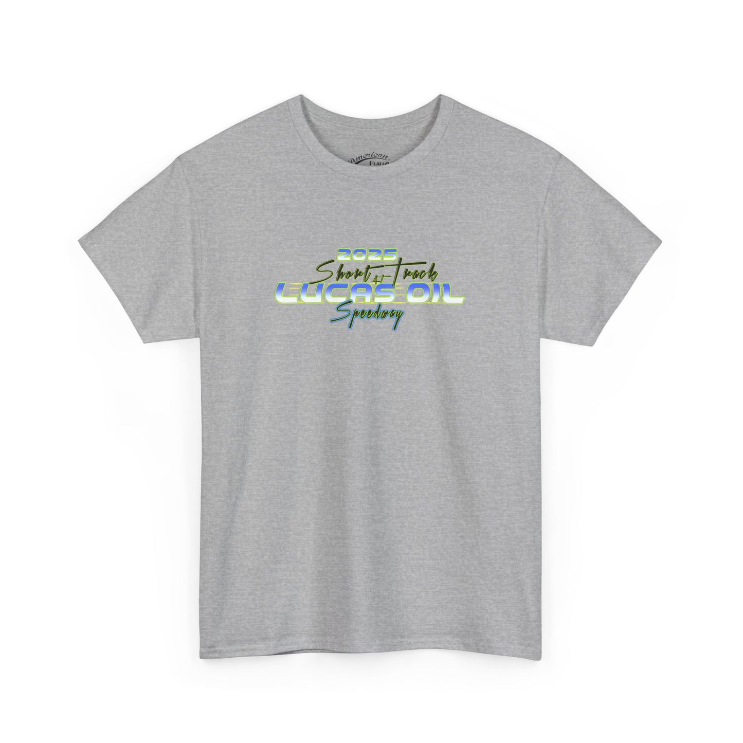 2025 Short Track at Lucas Oil Speedway T-Shirt (Various Colors)