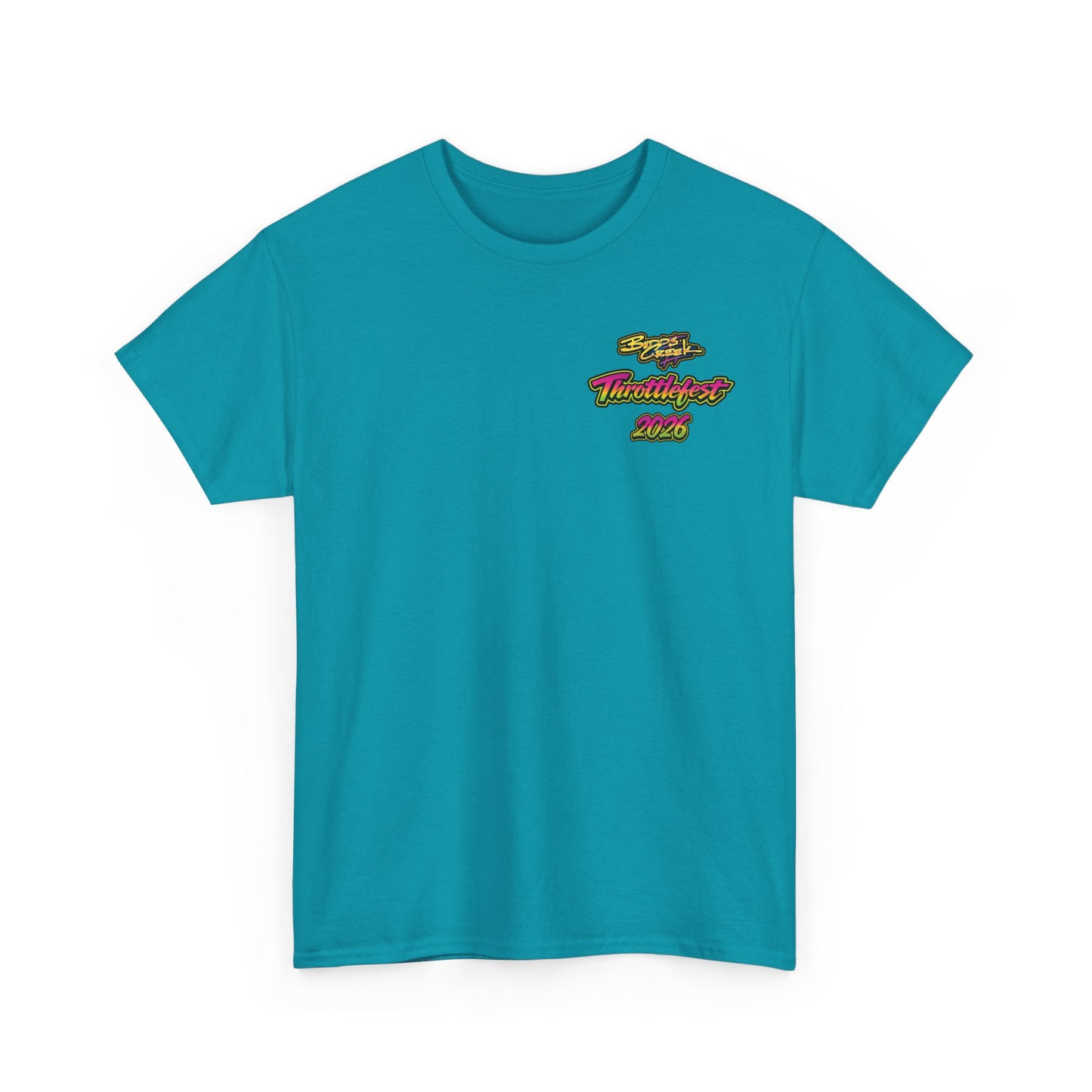 2026 Throttlefest Budds Creek T-Shirt (Various Colors) Ver 1