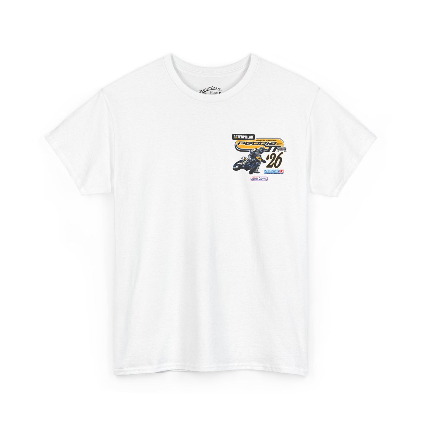 2026 Peoria TT T-Shirt (Various Colors)