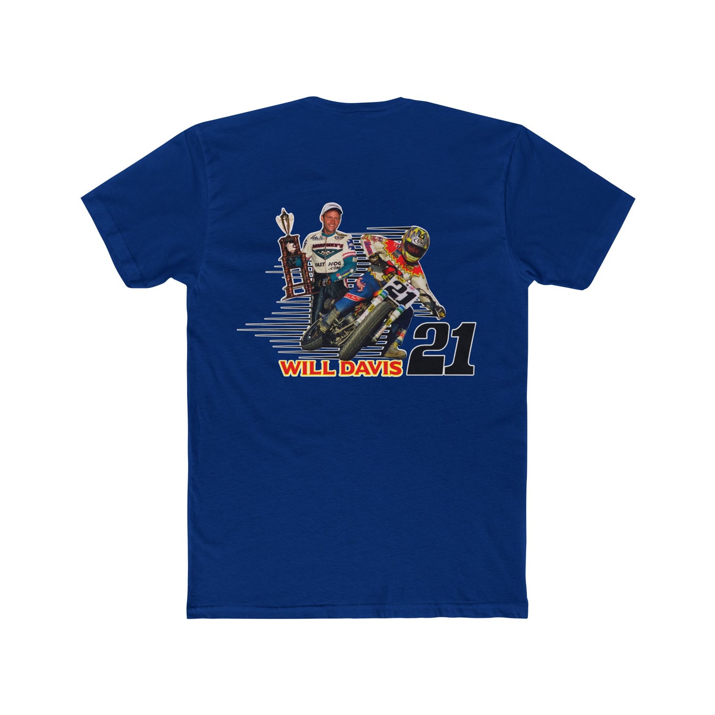 Will Davis Flat Track Legend Short Sleeve T-Shirt (Various Colors)