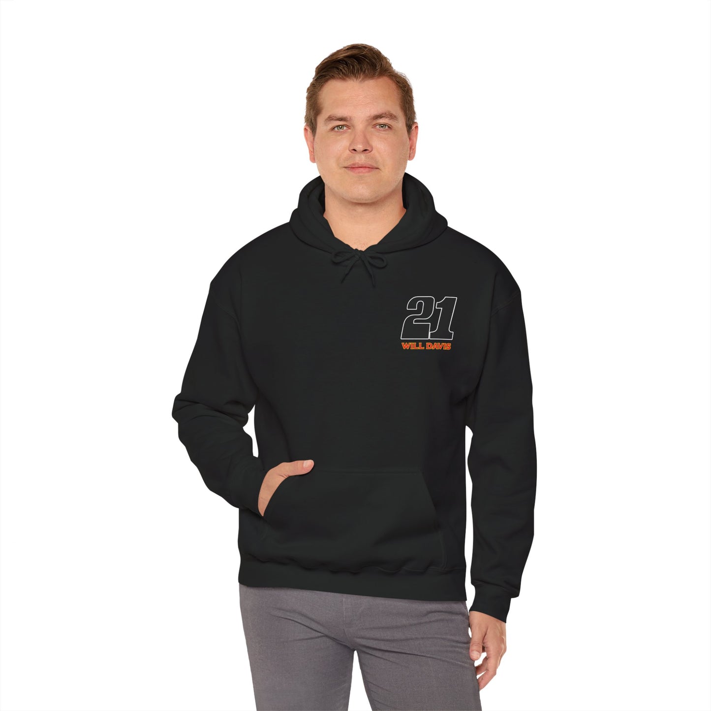 Will Davis Flat Track Legend Pullover Hoodie (Various Colors)