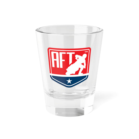 American Flat Track Shot Glass