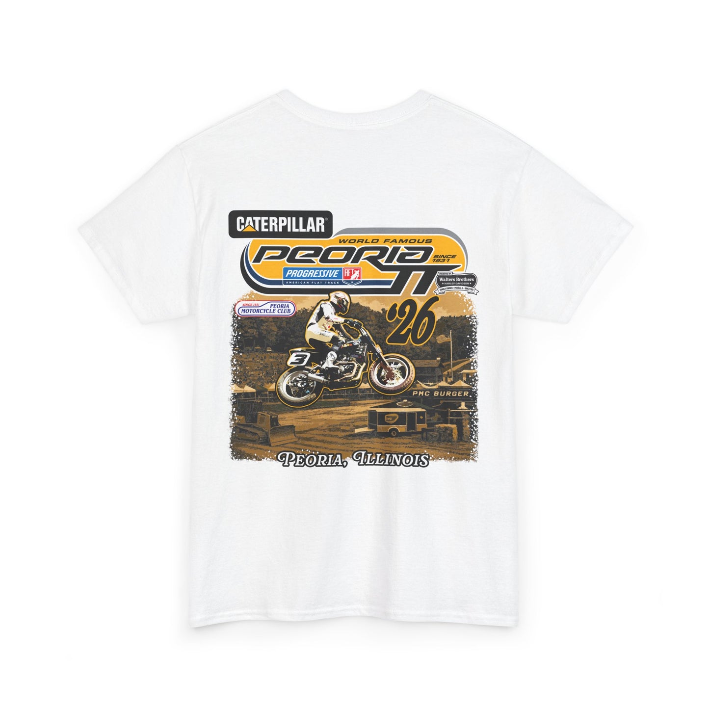 2026 Peoria TT T-Shirt (Various Colors)