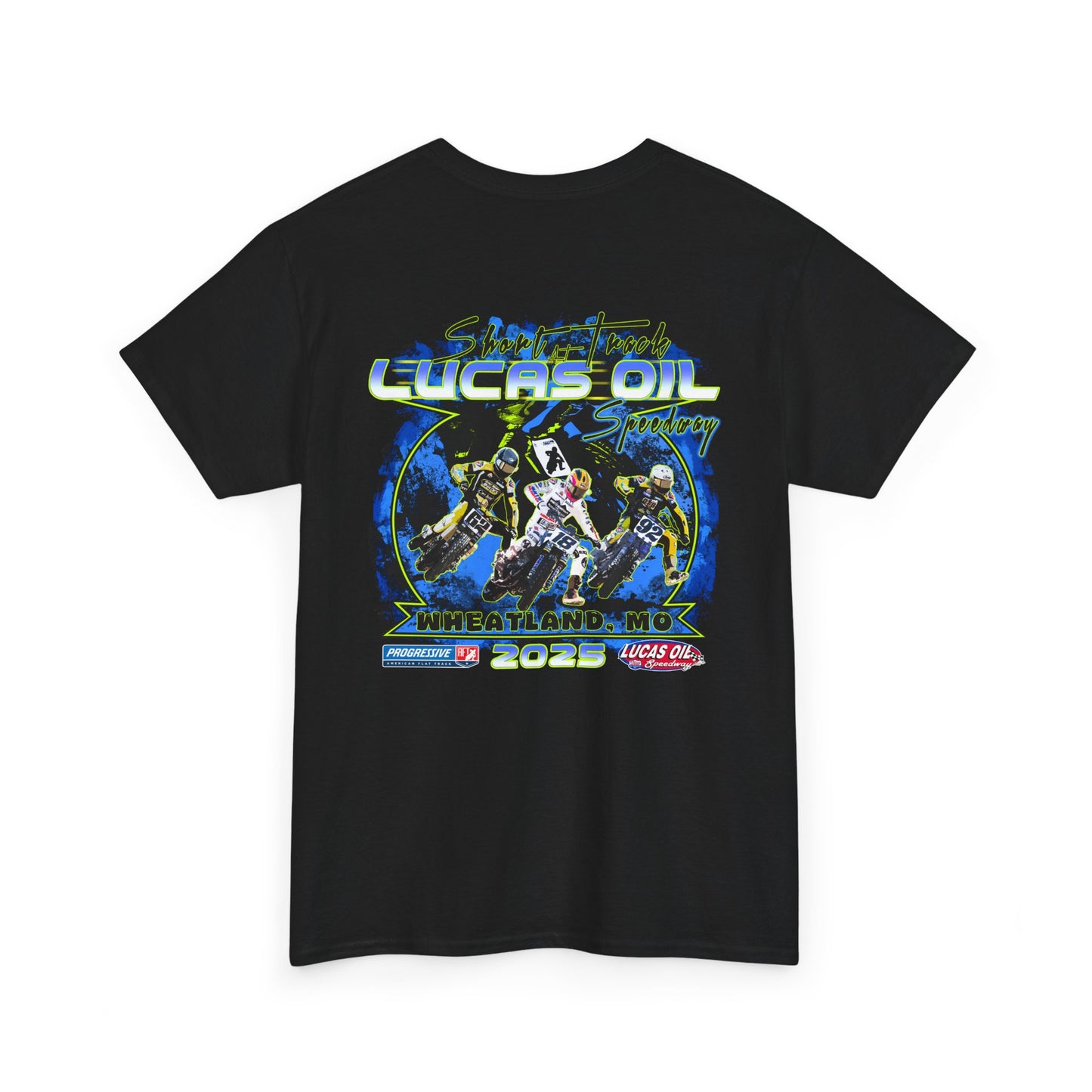 2025 Short Track at Lucas Oil Speedway T-Shirt (Various Colors)