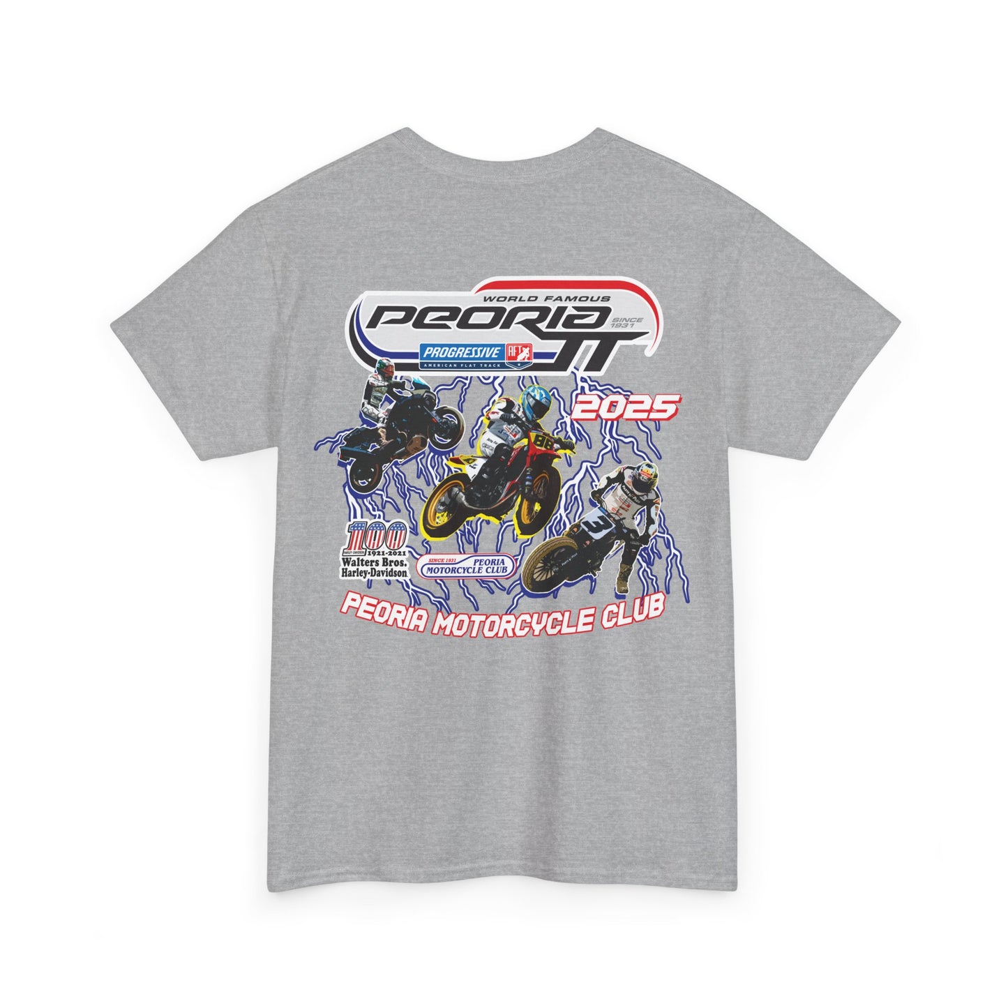 2025 Peoria TT T-Shirt (Various Colors)