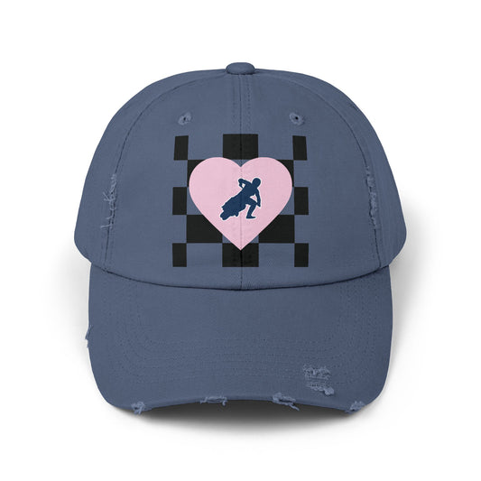 Flat Track Love Distressed Cap (Various Colors)