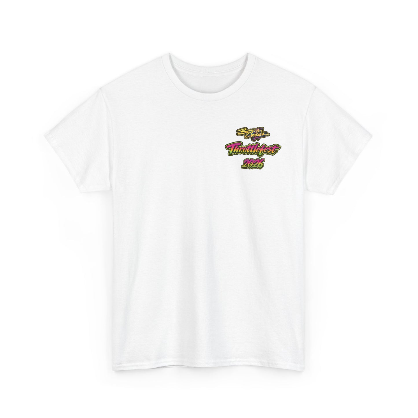 2026 Throttlefest Budds Creek T-Shirt (Various Colors) Ver 1