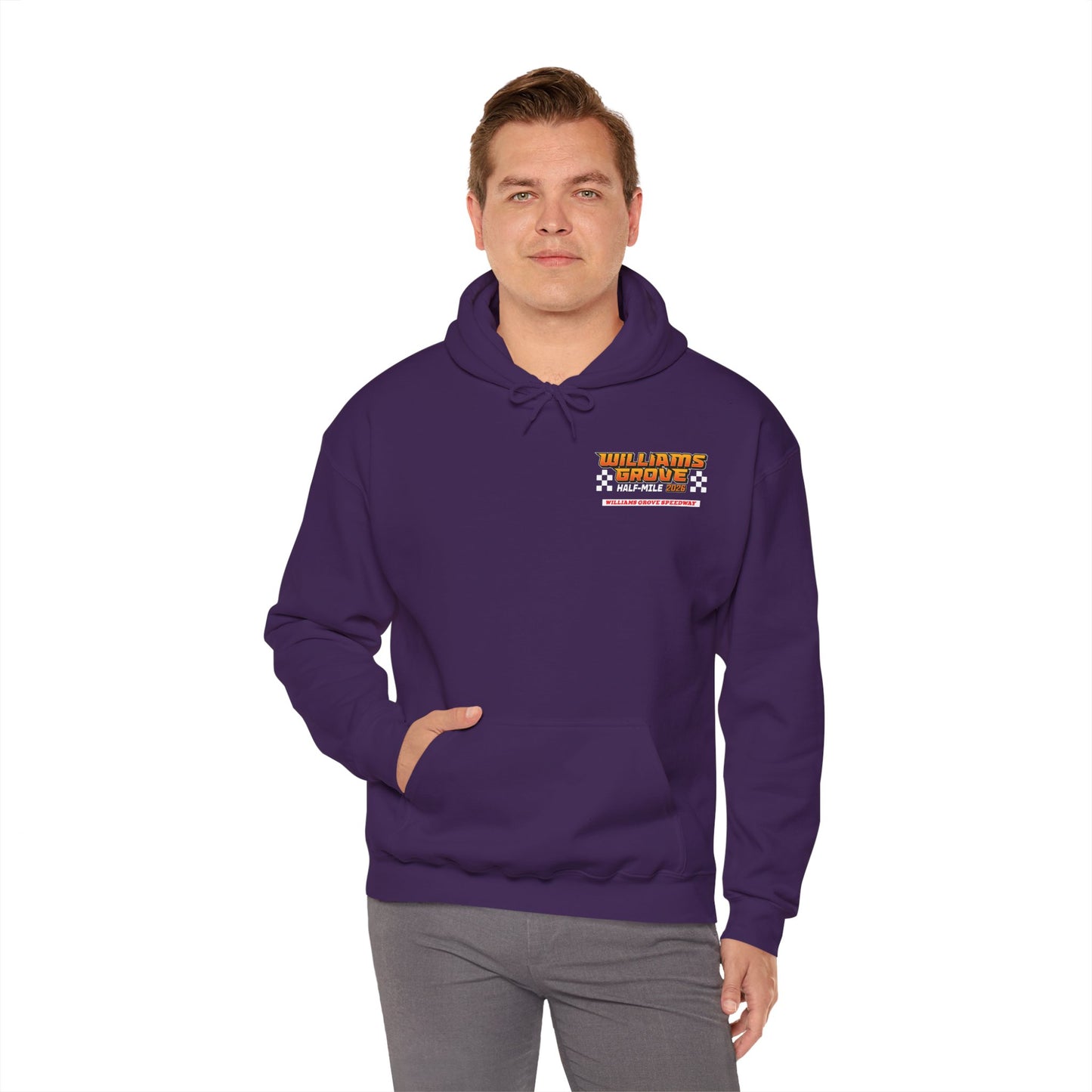2026 Williams Grove Half-Mile Pullover Hoodie (Various Colors)