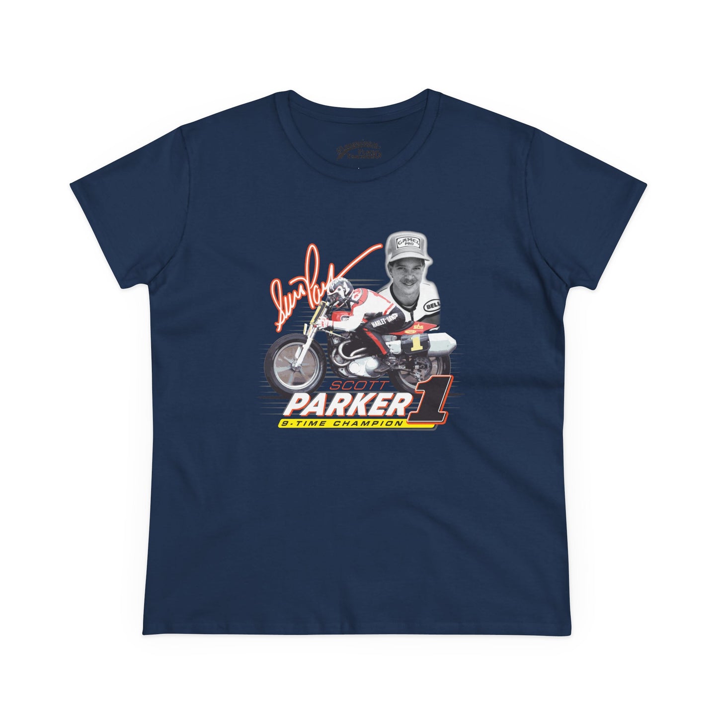 Women’s Scott Parker 9-Time Champion Short Sleeve T-Shirt (Various Colors)