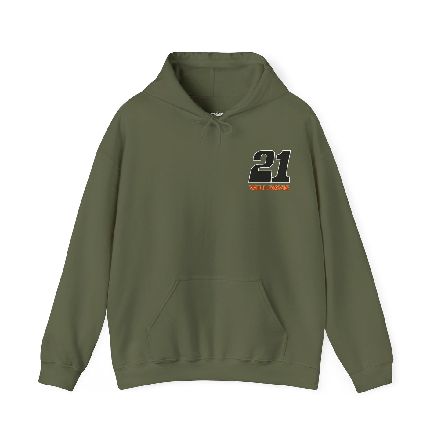 Will Davis Flat Track Legend Pullover Hoodie (Various Colors)