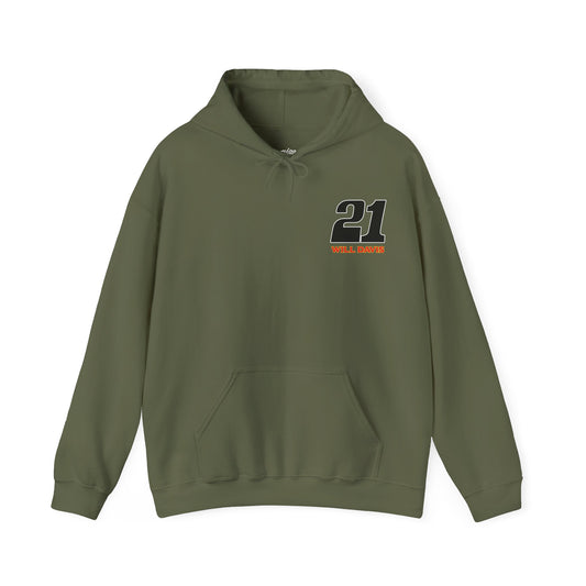 Will Davis Flat Track Legend Pullover Hoodie (Various Colors)