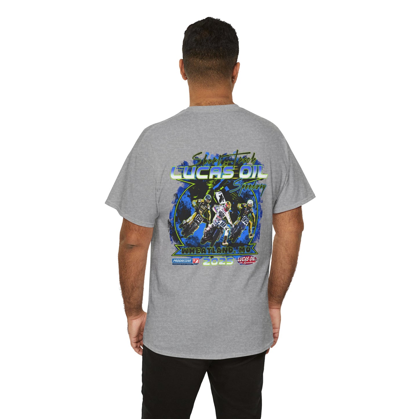 2025 Short Track at Lucas Oil Speedway T-Shirt (Various Colors)