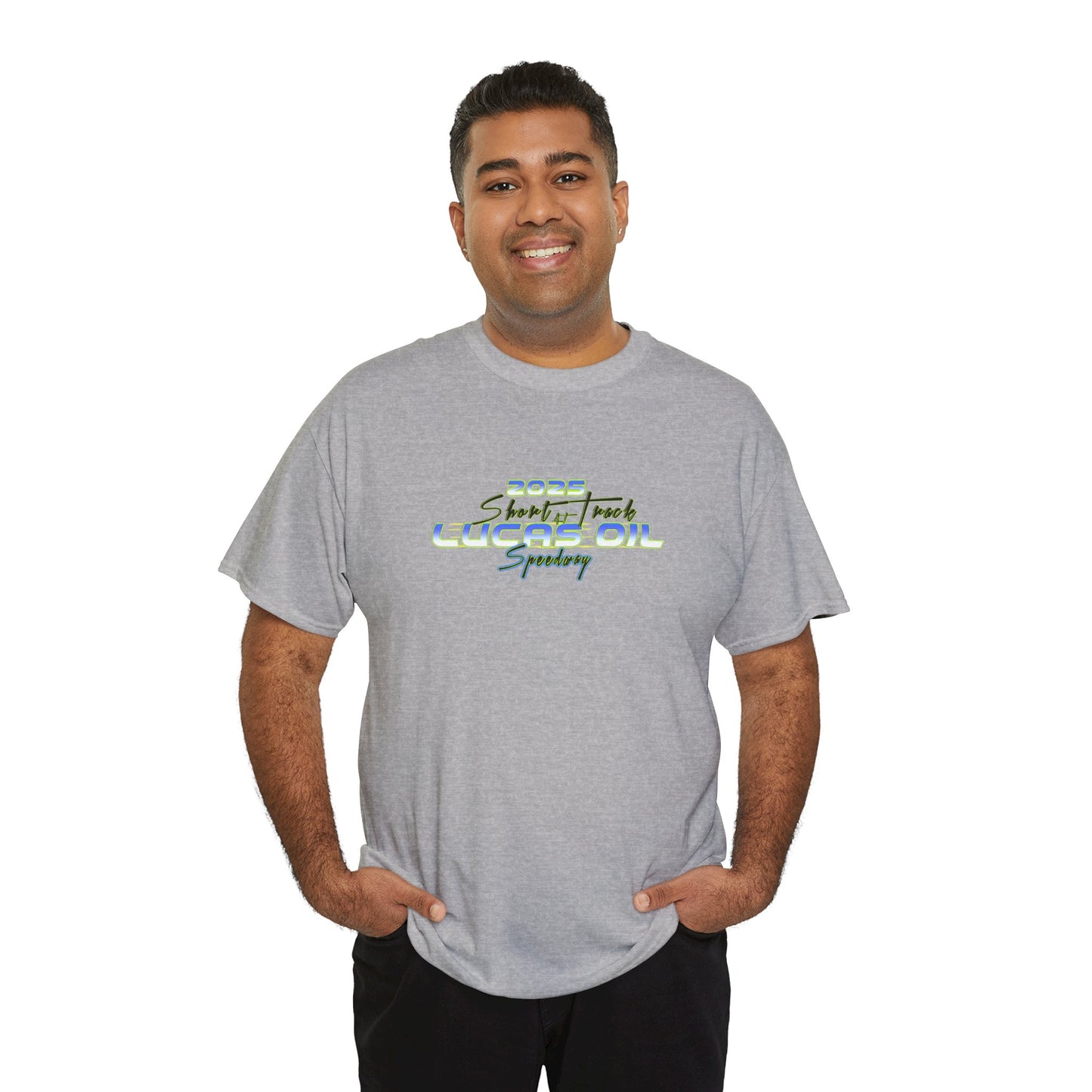 2025 Short Track at Lucas Oil Speedway T-Shirt (Various Colors)