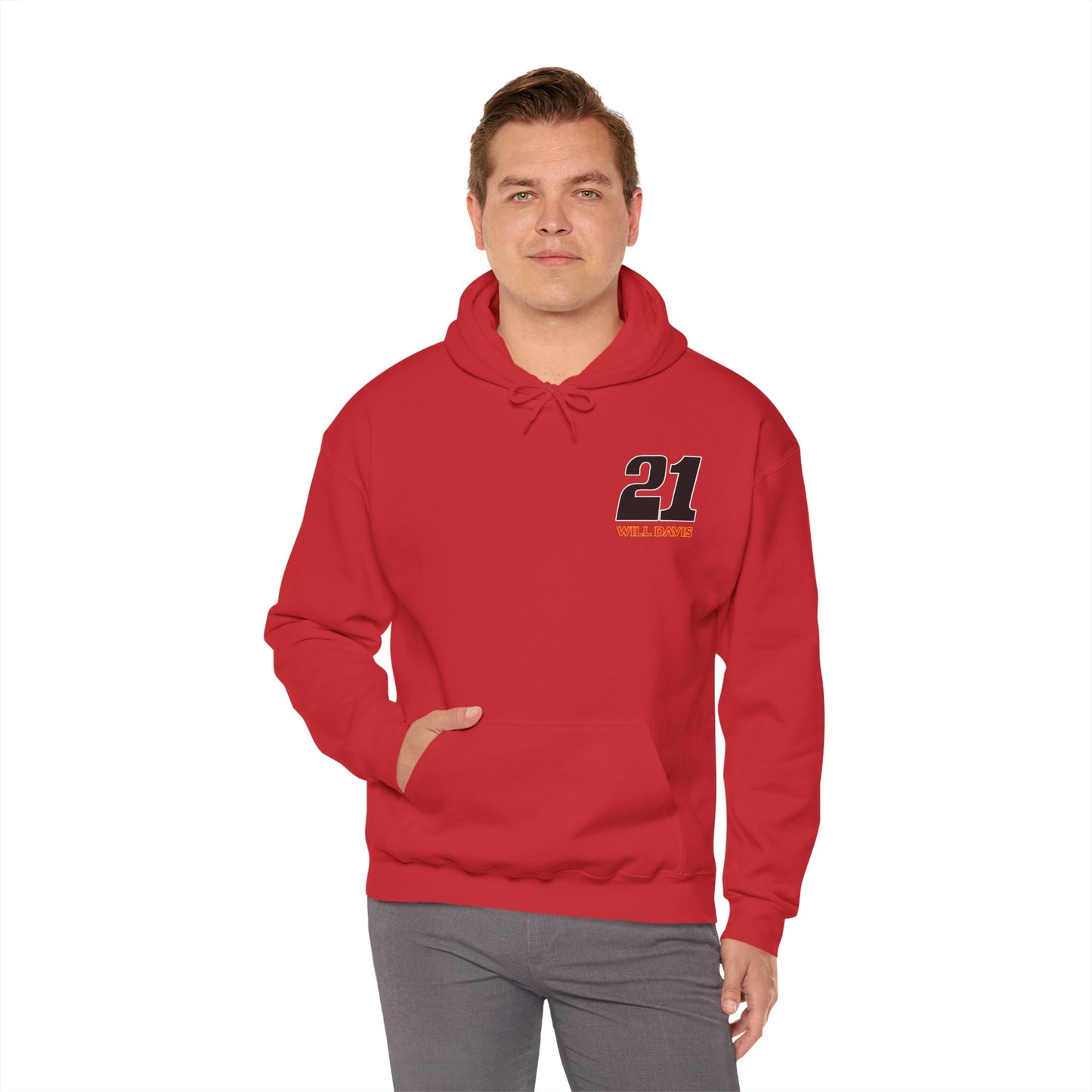 Will Davis Flat Track Legend Pullover Hoodie (Various Colors)