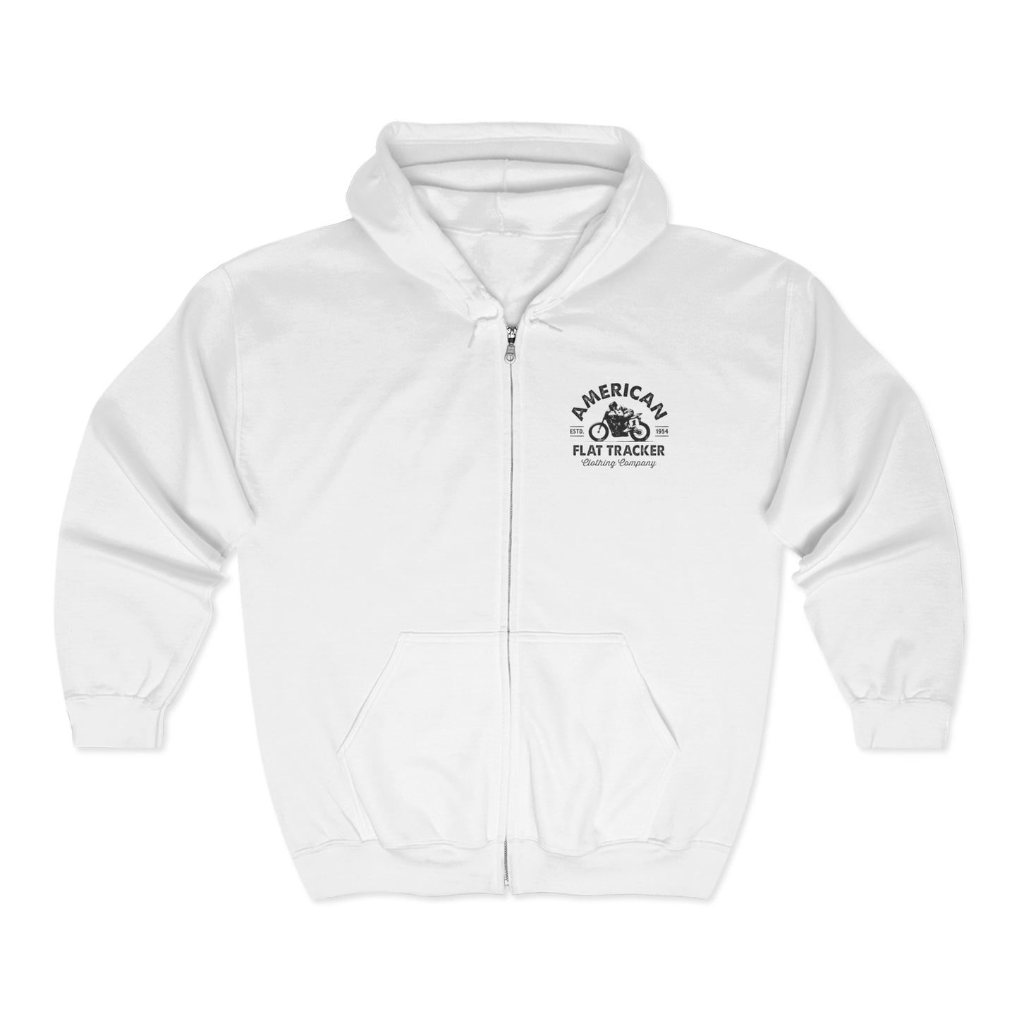 Crest Zip-Up Hoodie