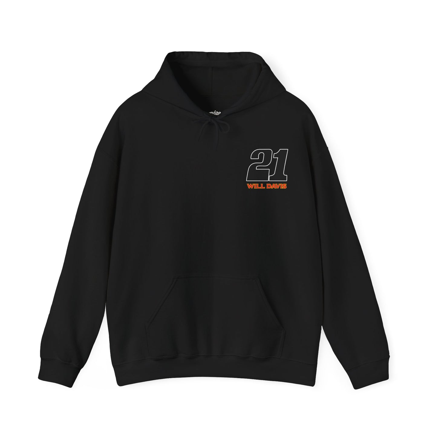 Will Davis Flat Track Legend Pullover Hoodie (Various Colors)