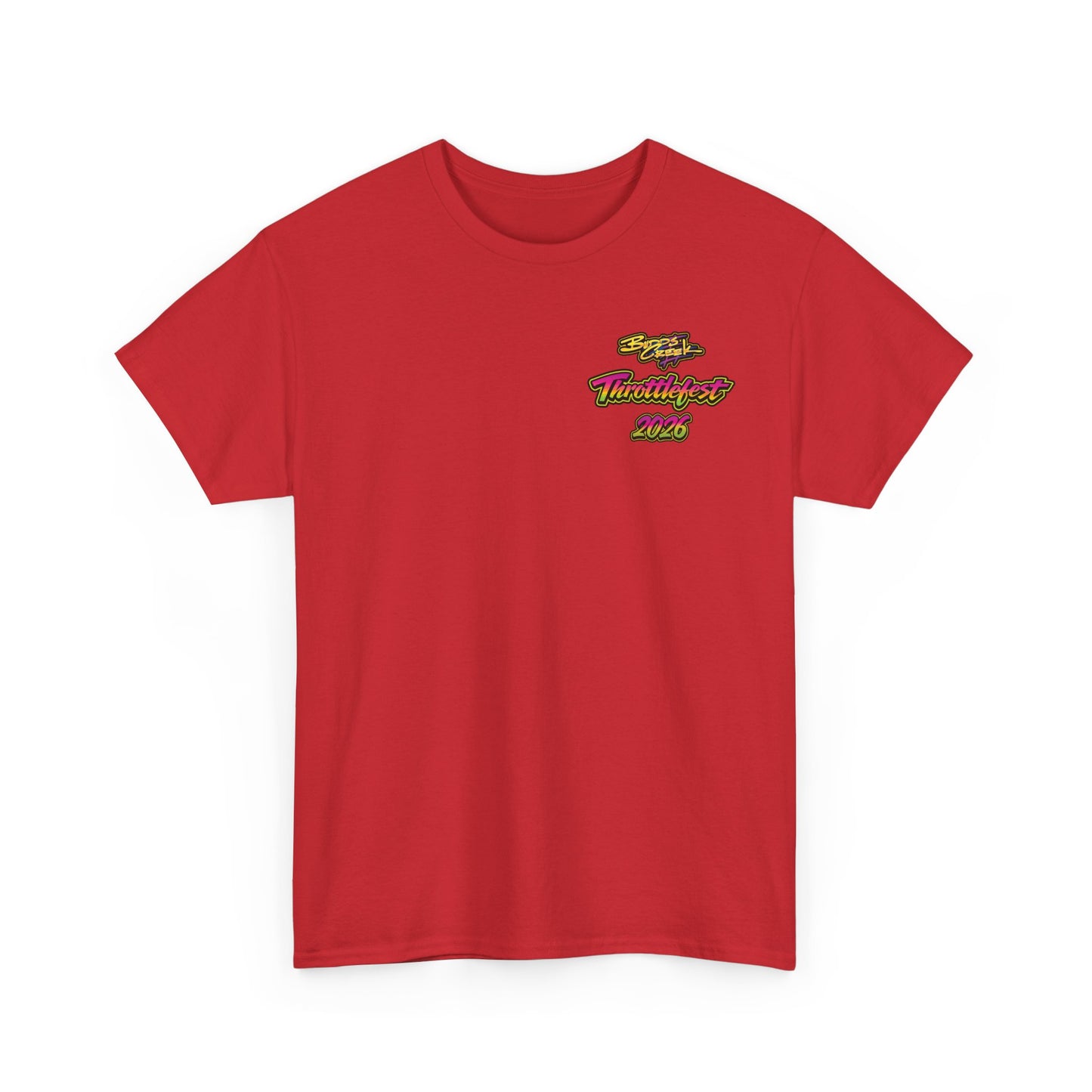 2026 Throttlefest Budds Creek T-Shirt (Various Colors) Ver 1