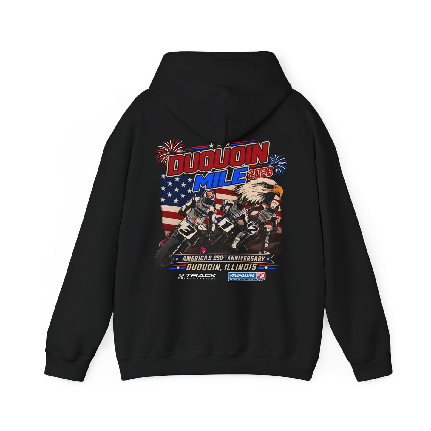 2026 DuQuoin Mile Pullover Hoodie (Various Colors)