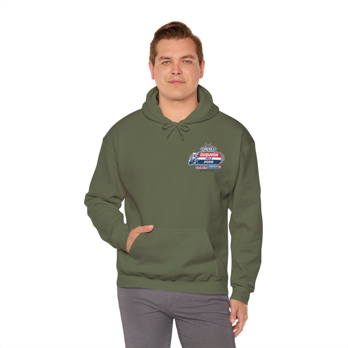 2026 DuQuoin Mile Pullover Hoodie (Various Colors)