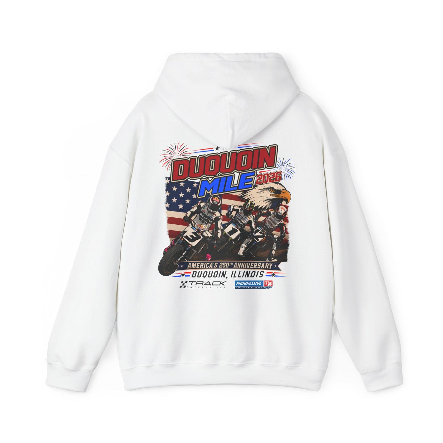 2026 DuQuoin Mile Pullover Hoodie (Various Colors)