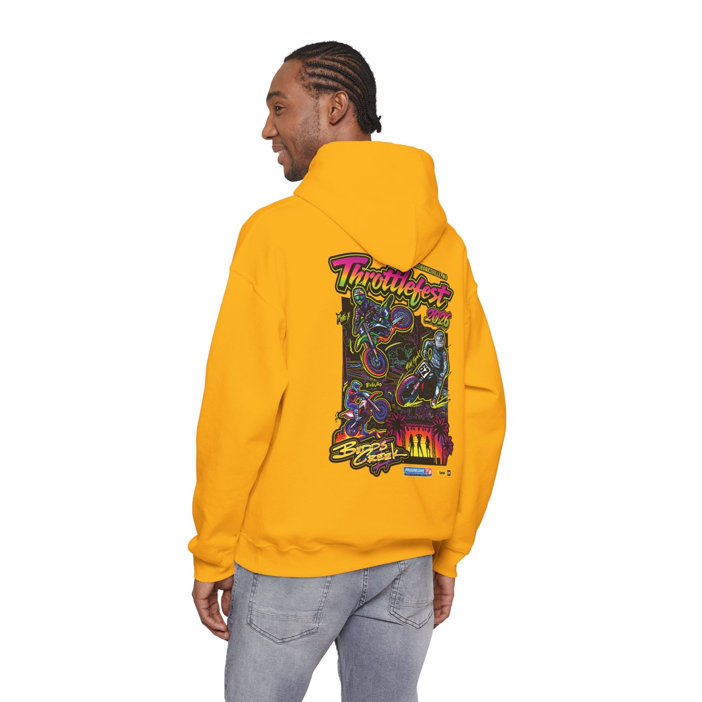 2026 ThrottleFest Budds Creek Pullover Hoodie (Various Colors) Ver 1