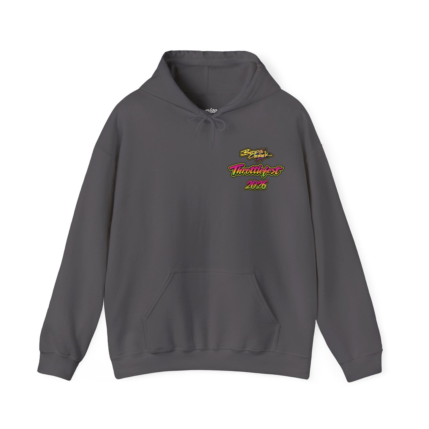 2026 ThrottleFest Budds Creek Pullover Hoodie (Various Colors) Ver 1