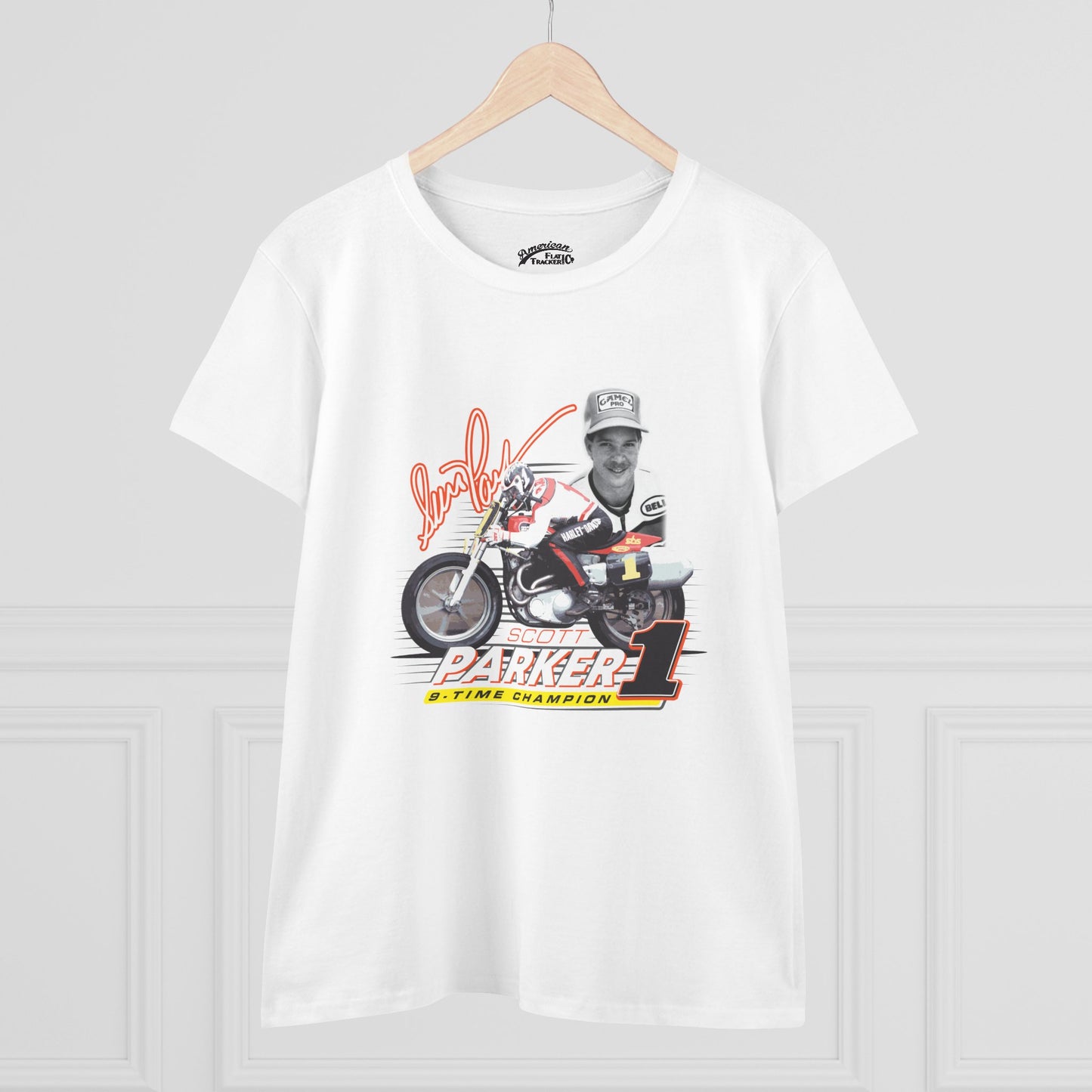 Women’s Scott Parker 9-Time Champion Short Sleeve T-Shirt (Various Colors)