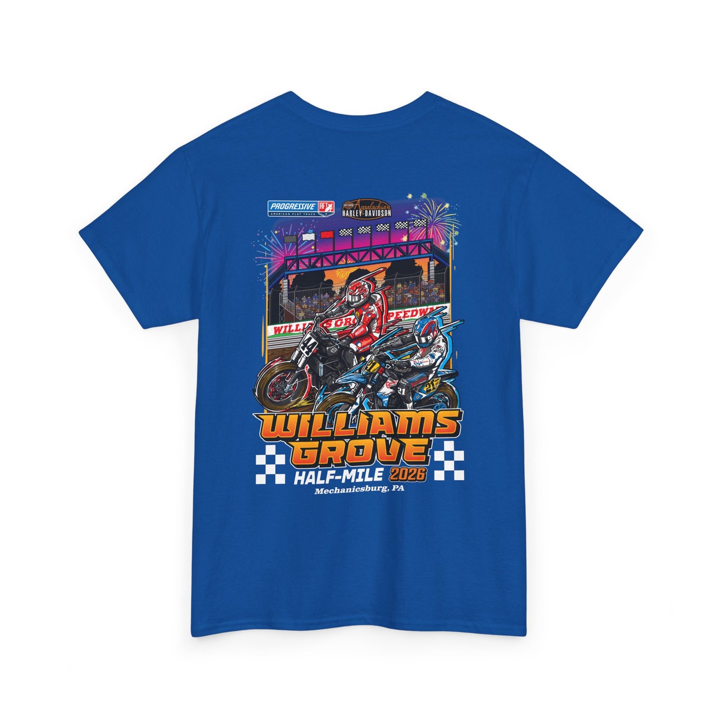 2026 Williams Grove Half-Mile T-Shirt (Various Colors)