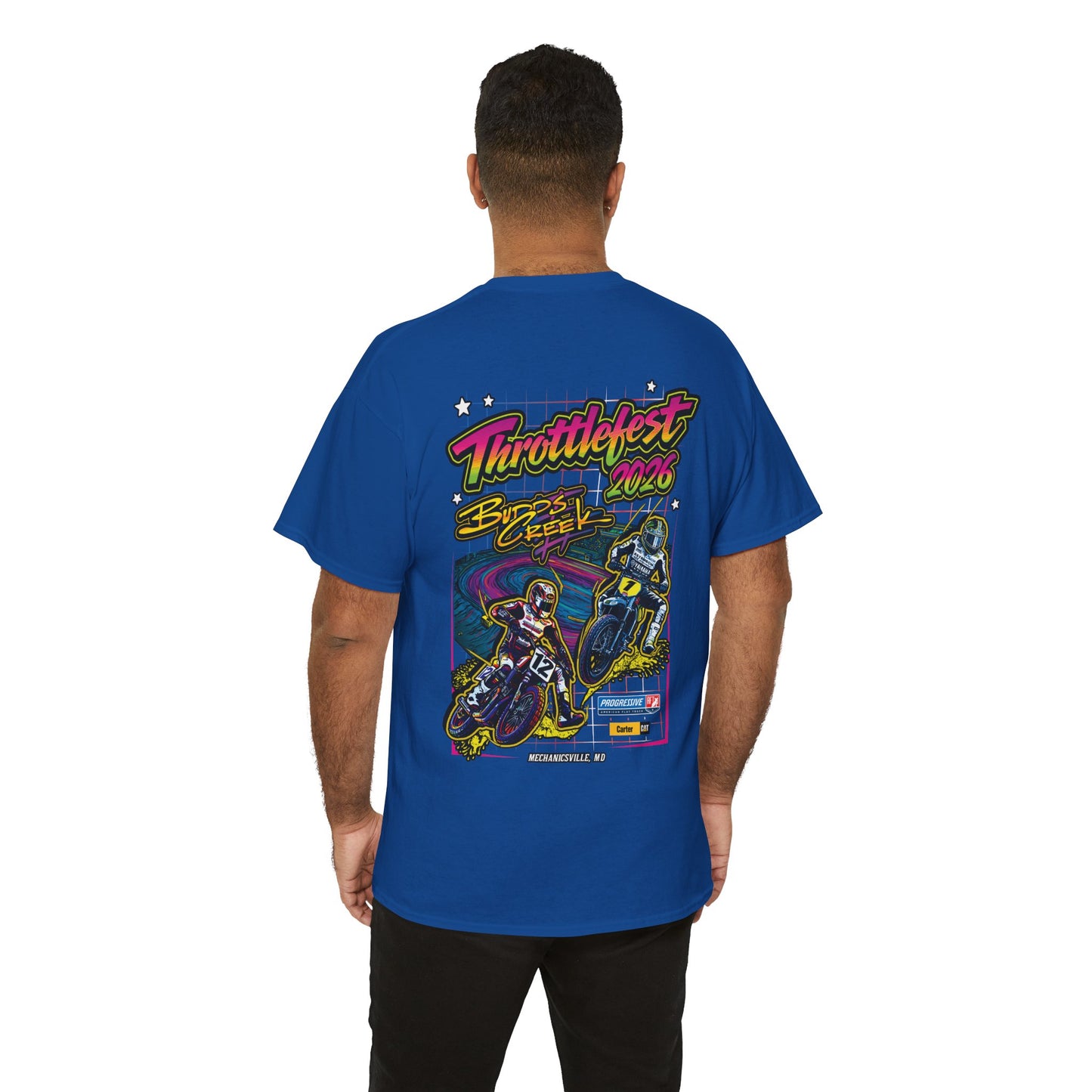2026 Throttlefest Budds Creek T-Shirt (Various Colors) Ver 2