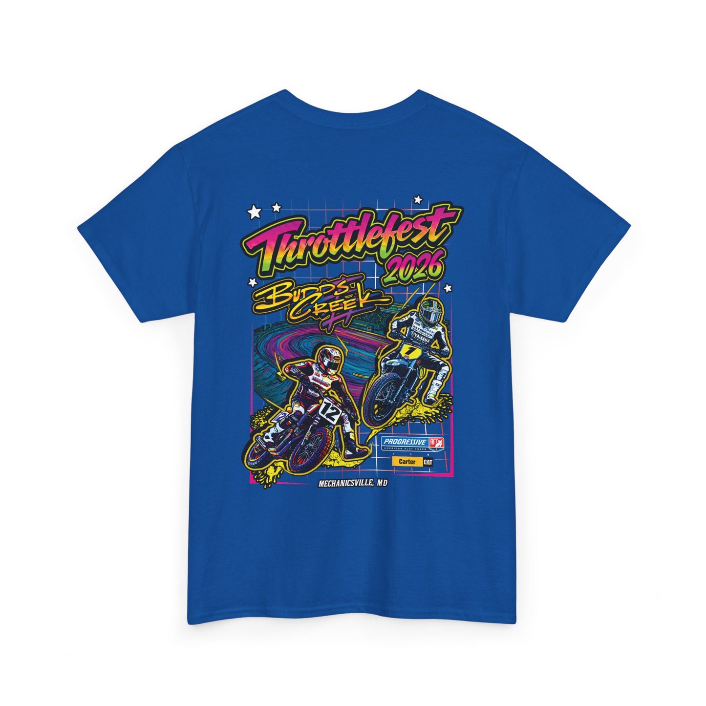 2026 Throttlefest Budds Creek T-Shirt (Various Colors) Ver 2