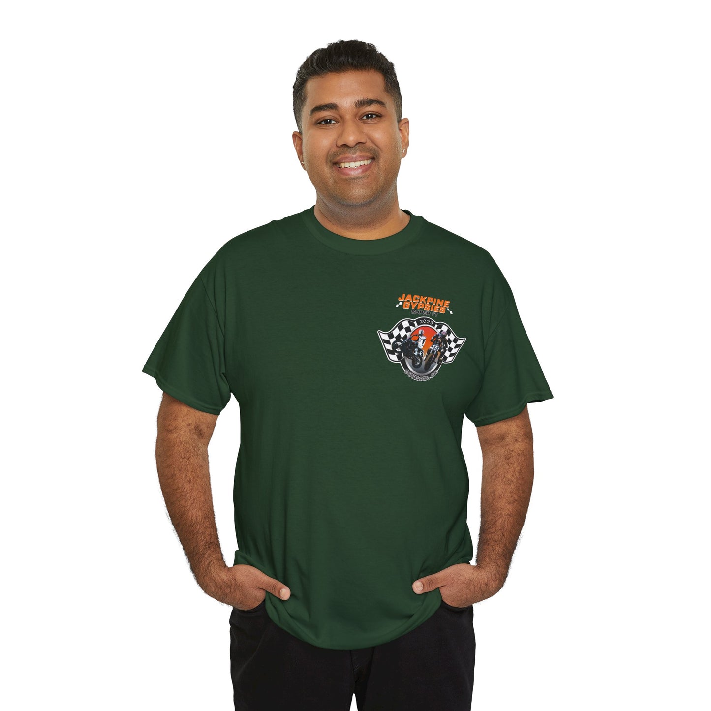 2025 Jackpine Gypsies Super TT T-Shirt (Various Colors)