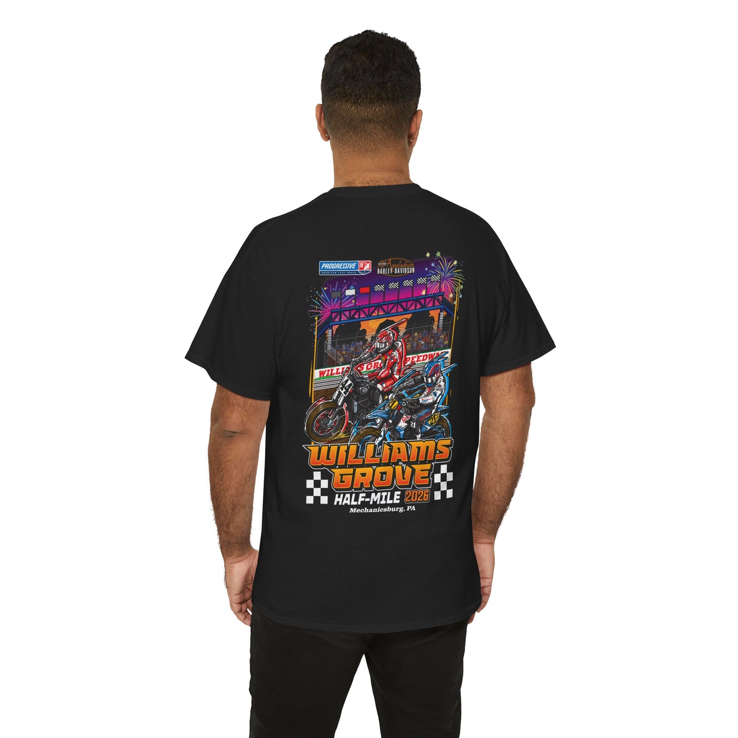 2026 Williams Grove Half-Mile T-Shirt (Various Colors)