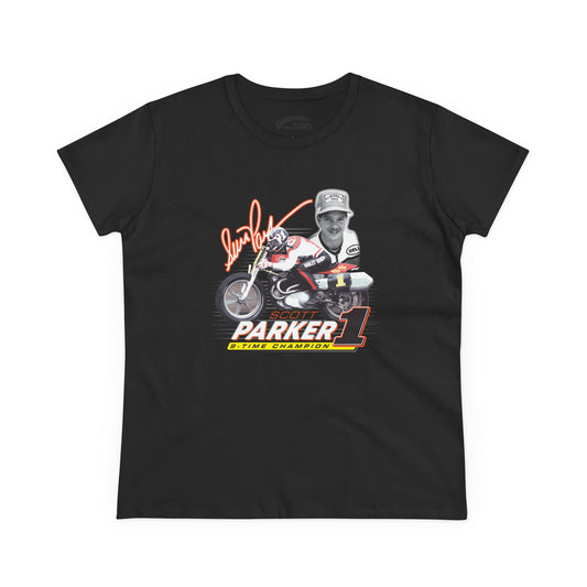 Women’s Scott Parker 9-Time Champion Short Sleeve T-Shirt (Various Colors)