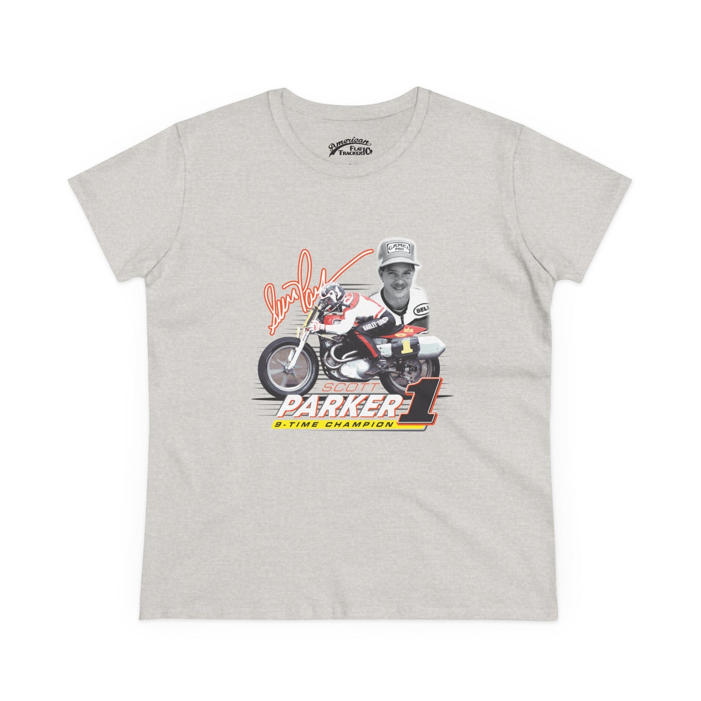 Women’s Scott Parker 9-Time Champion Short Sleeve T-Shirt (Various Colors)