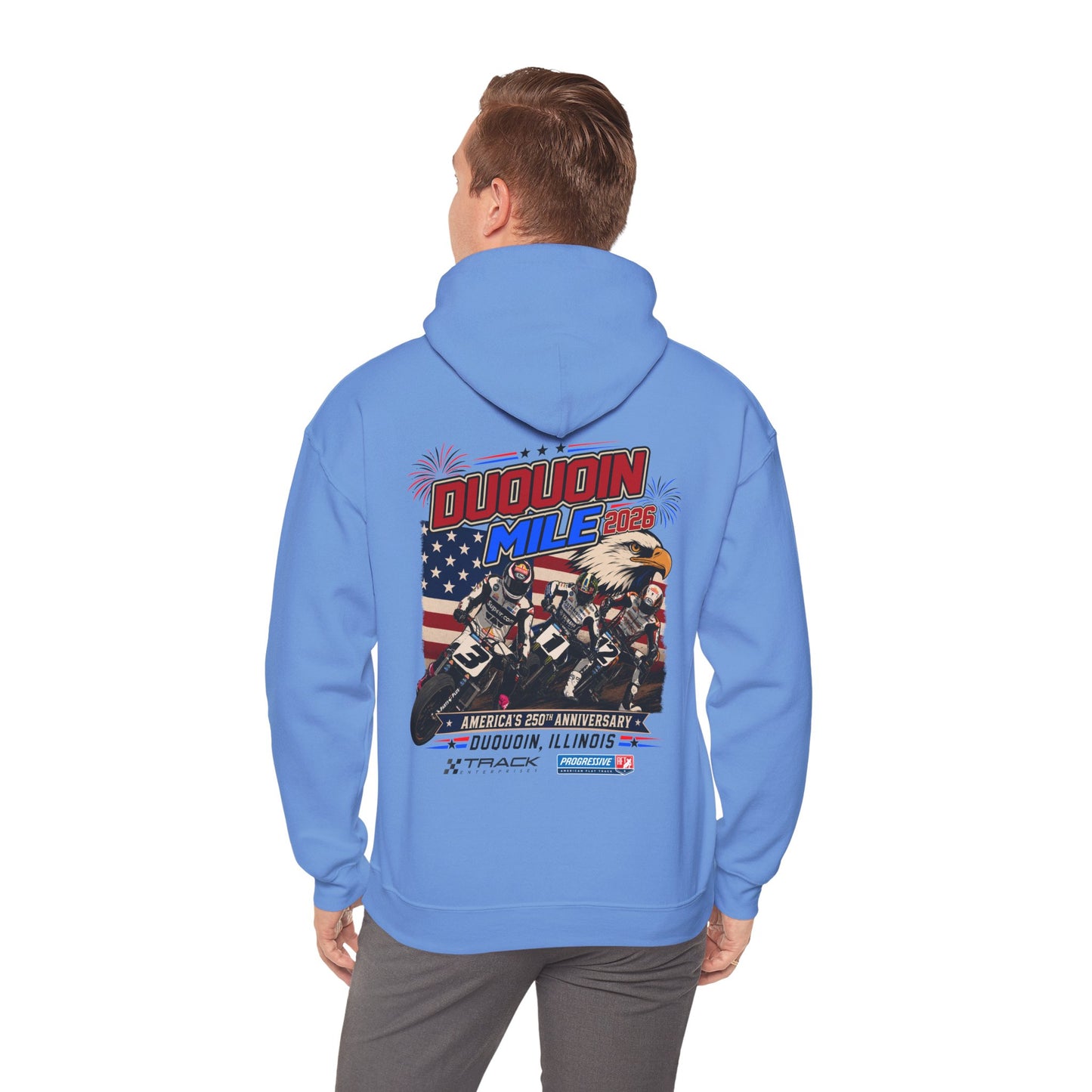 2026 DuQuoin Mile Pullover Hoodie (Various Colors)
