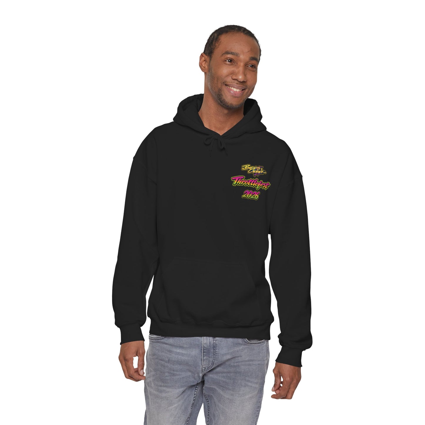 2026 ThrottleFest Budds Creek Pullover Hoodie (Various Colors) Ver 1