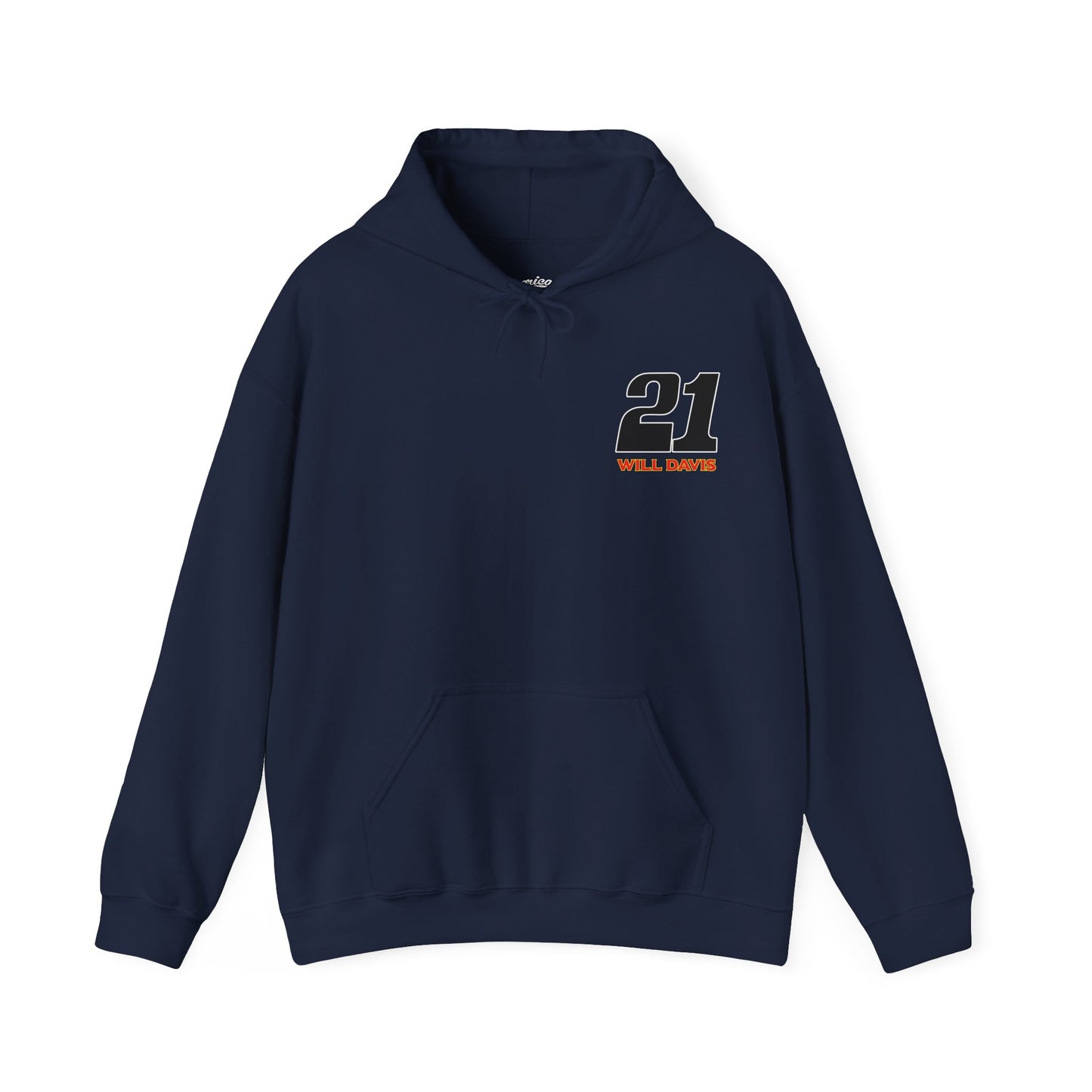 Will Davis Flat Track Legend Pullover Hoodie (Various Colors)