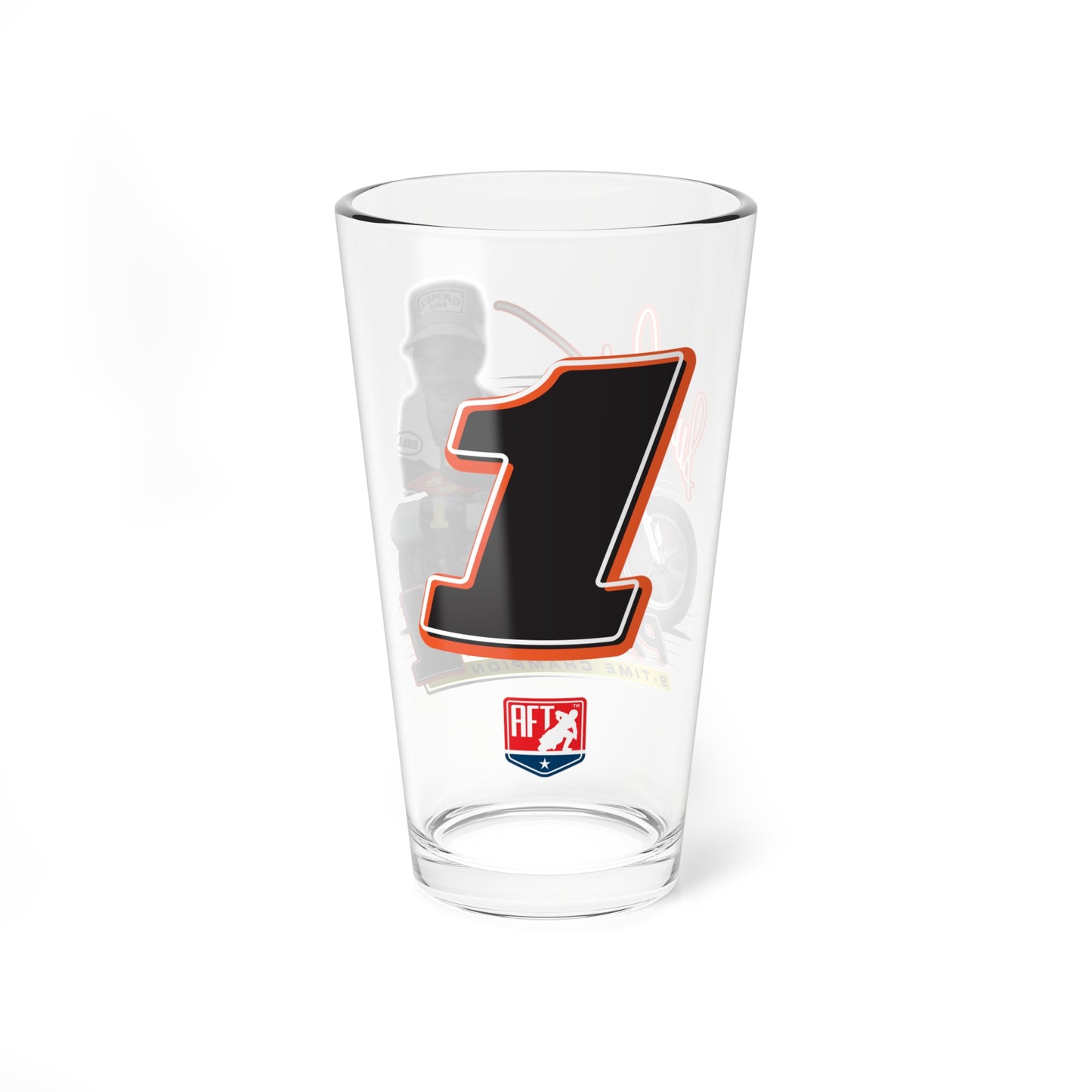 Scotty Parker 9-Time Champion 16oz. AFT Legends Pint Glass