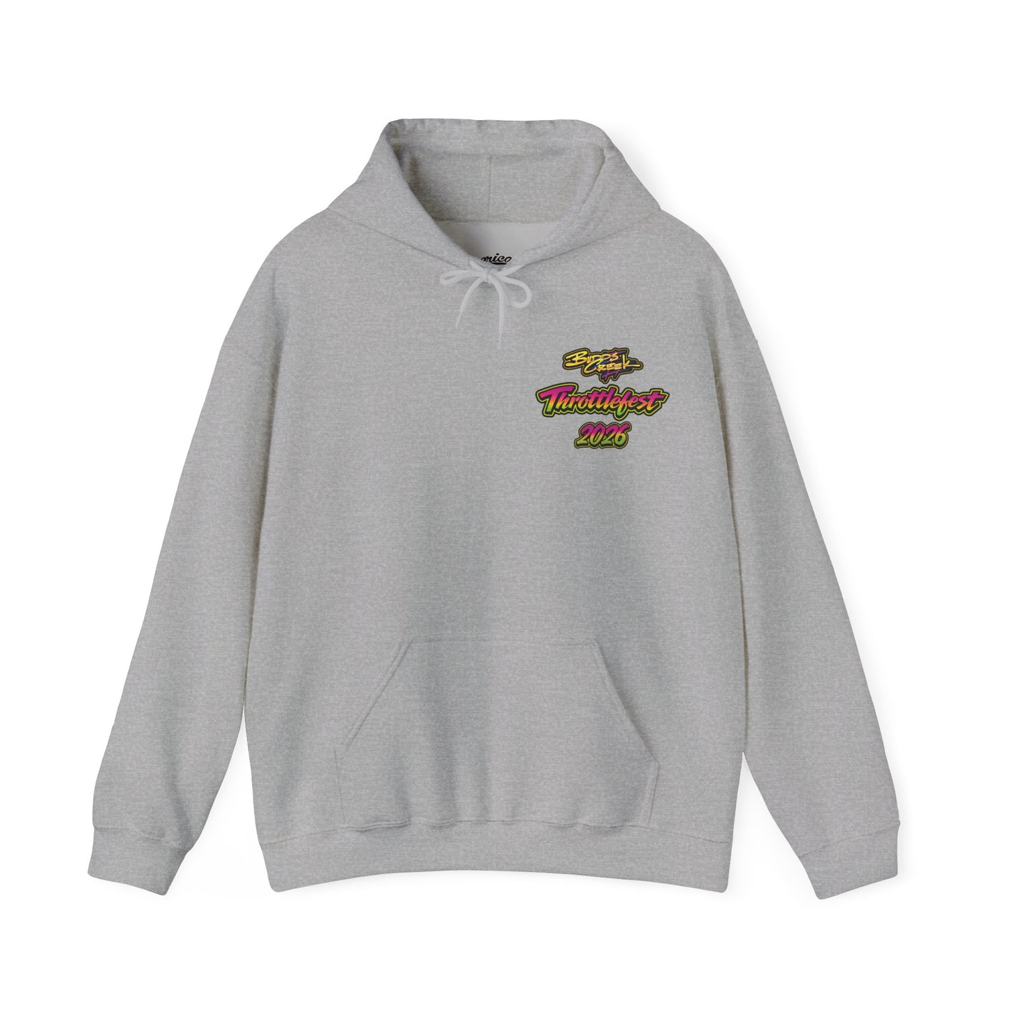 2026 ThrottleFest Budds Creek Pullover Hoodie (Various Colors) Ver 1