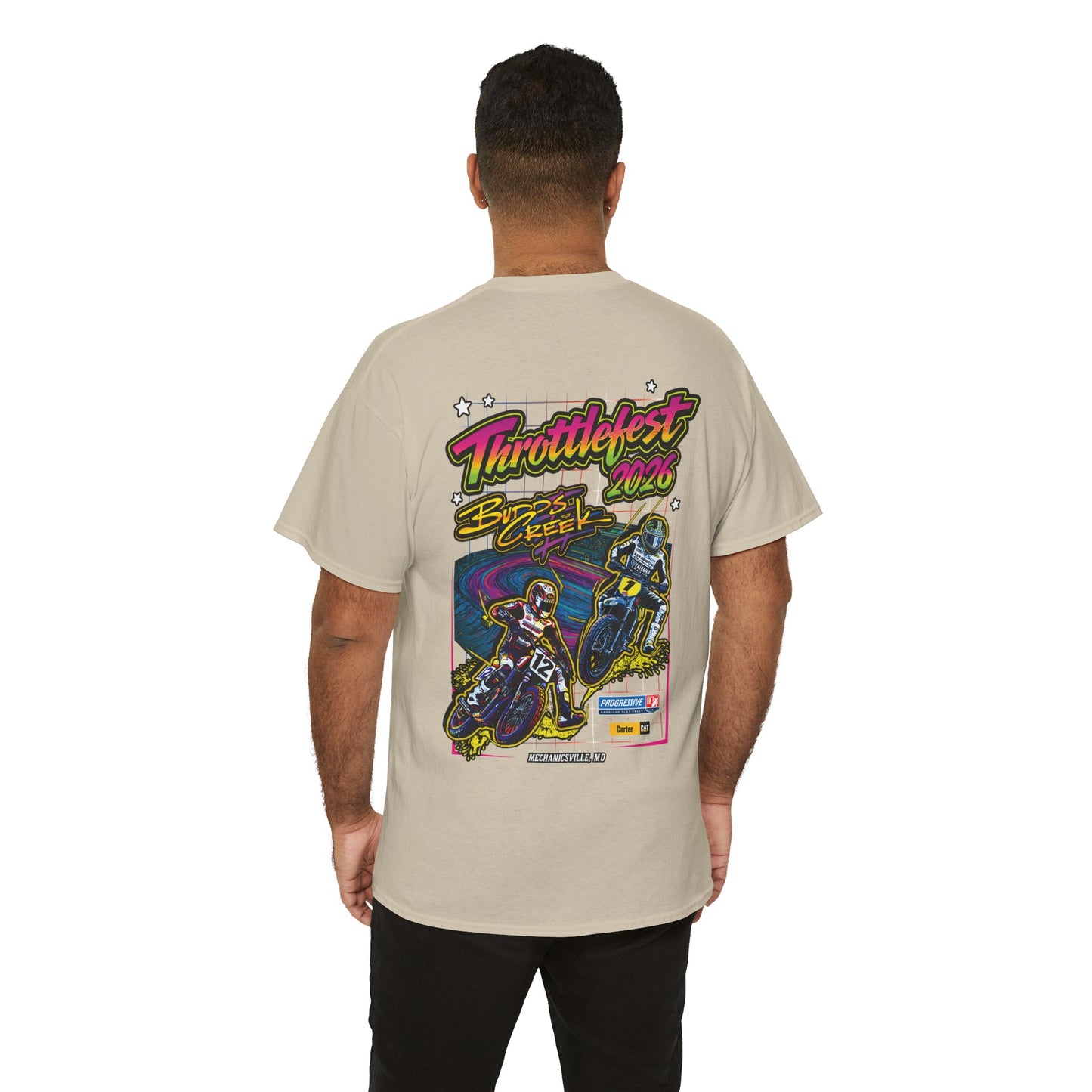 2026 Throttlefest Budds Creek T-Shirt (Various Colors) Ver 2