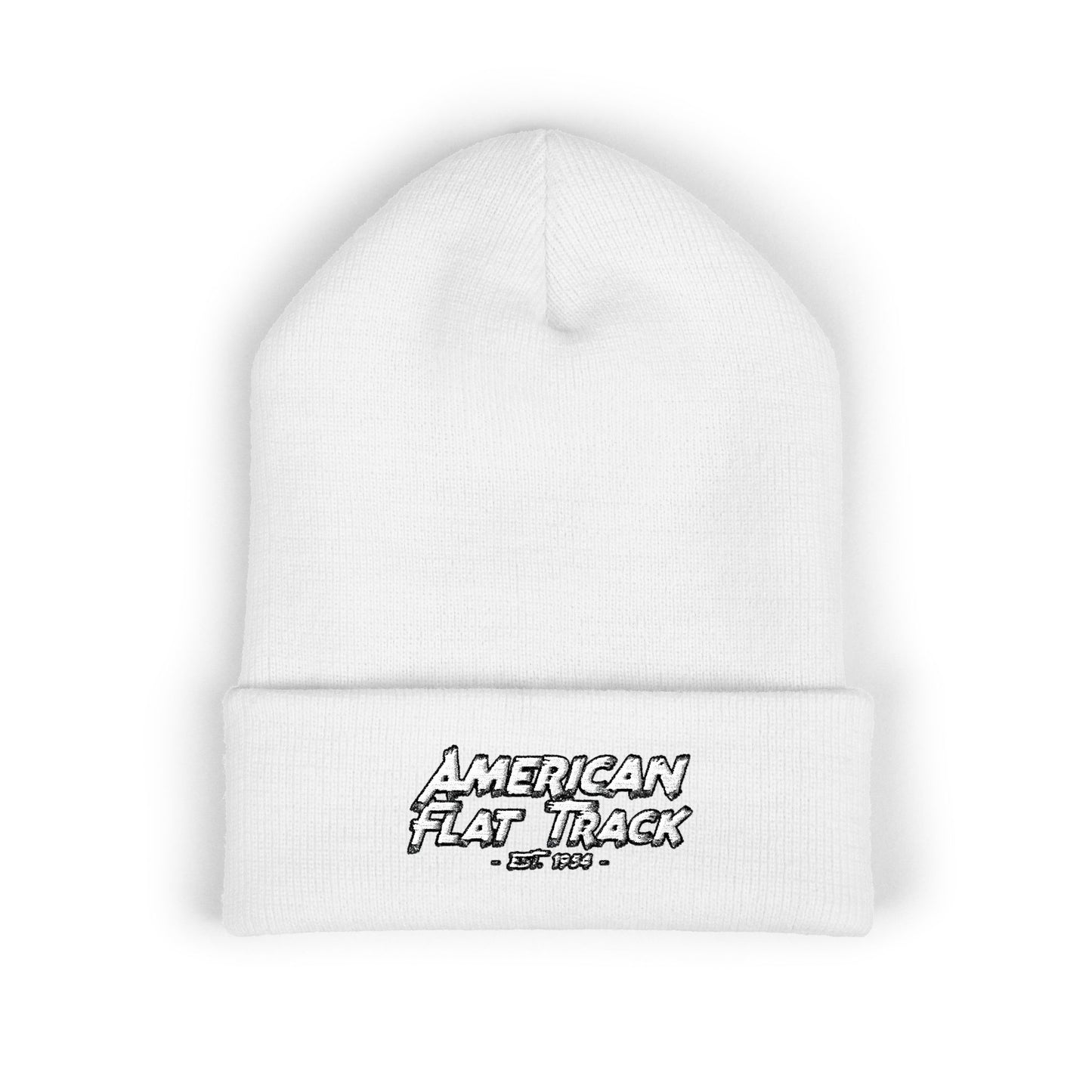 Sketchy Racer Cuffed Beanie